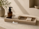 Charola de Mármol Fiorito Natural | Colección Hospitality