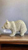 ESCULTURA DE OSO EN MÁRMOL