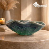 Bowl Escultural de Fluorita Natural | Pieza Única 055
