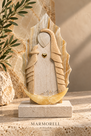 Virgen de Guadalupe 3D — Corazón