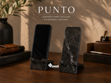 Punto | Soporte para Celular en Mármol Natural