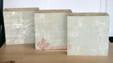 LAMPARA PARED ARBOTANTE. PIEDRA ONIX MOD: GRAPA 20X20 CM