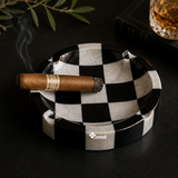 Bandeja Échecs | Mármol Negro & Blanco Vego | 20 cm