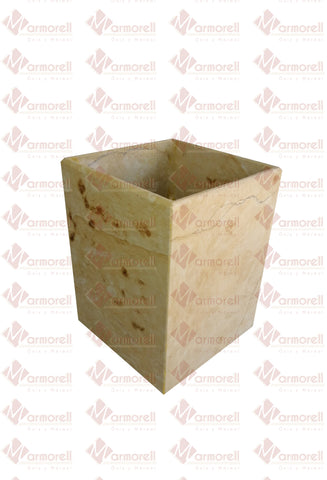 Bote De Basura En Piedra De Mármol, Bote Papelero. ENVIO GRATIS