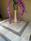 Florero De Piedra Onix Naranja 60 Cm. Decoración Interior. ENVIO GRATIS