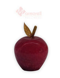 MANZANITA DE PIEDRA ÓNIX EN VARIOS COLORES, 4 CM DE ALTURA